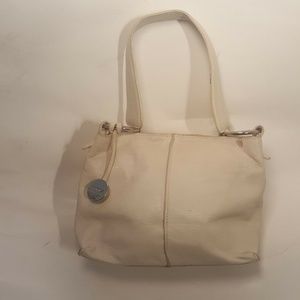 Furla Handbag Purse Satchel Small Bag Ivory